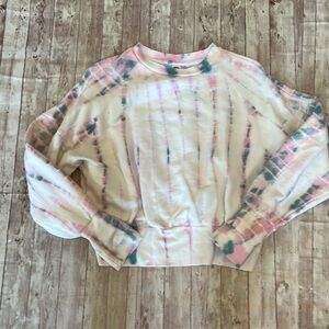 Old Navy Tie Dye Cropped Sweatshirt